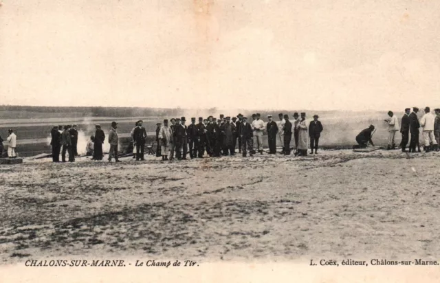 CPA 51 - CHALONS-SUR-MARNE (Marne) - Le Champ de Tir