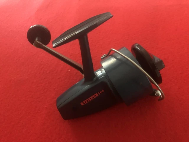 Moulinet Ancien Bretton 804 De Luxe - Vert - Fonctionnel - Pêche Truite