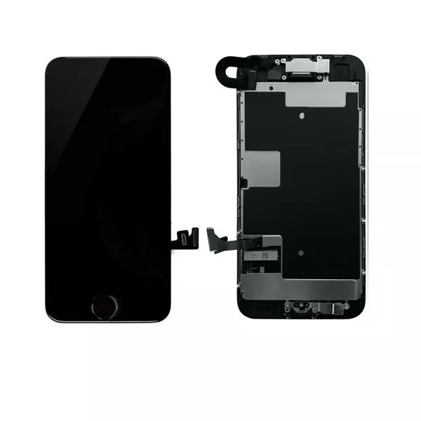 Ecran complet IPhone SE2020 Vitre tactile + LCD + Caméra frontale + bouton home
