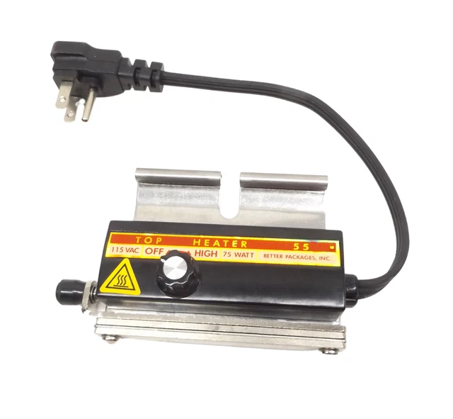 Better Packages Th55Pxxxk Top Heater Assy For Phoenix E & Better Pack 555 Series