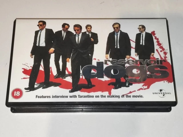 RESERVOIR DOGS VHS Video tape Original & Uncut (Quentin Tarantino) Cert ...