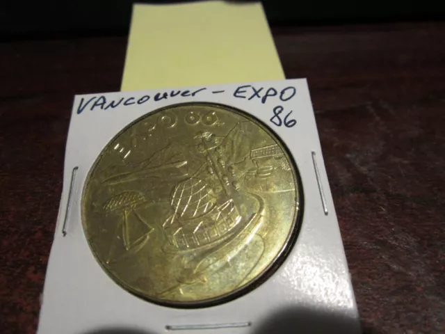 1986 - EXPO Vancouver, BC - Canada Commemorative Trade Dollar