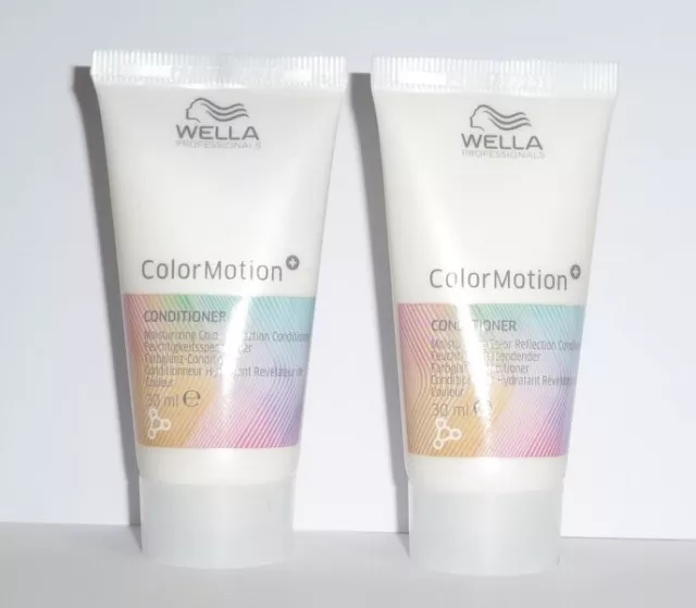 Wella  Professionals ColorMotion+ Feuchtigkeitsspendender Conditioner 2x30ml