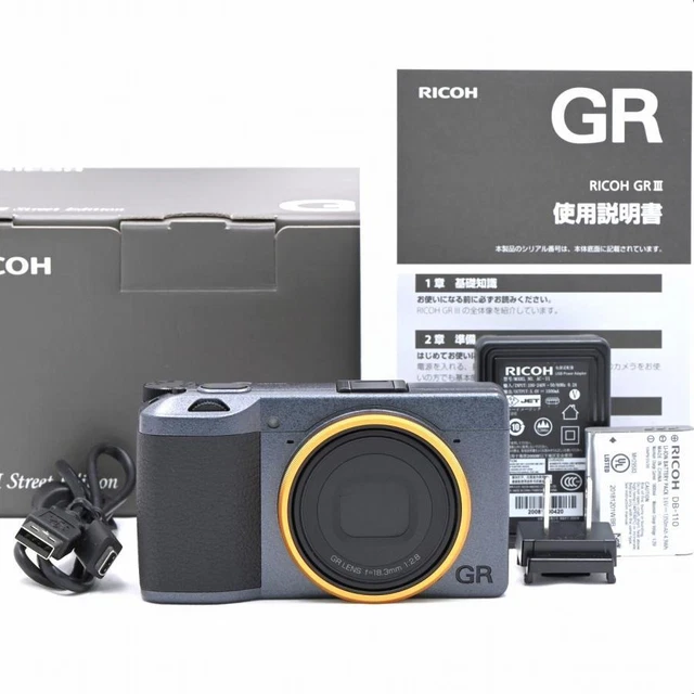 [450 shots] [Top Mint] RICOH GR III Street Edition Metallic Gray
