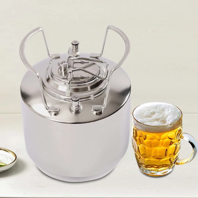 HOME BREW STAINLESS Steel Kettle Brewing Stock Pot Beer Wine Set 1.6