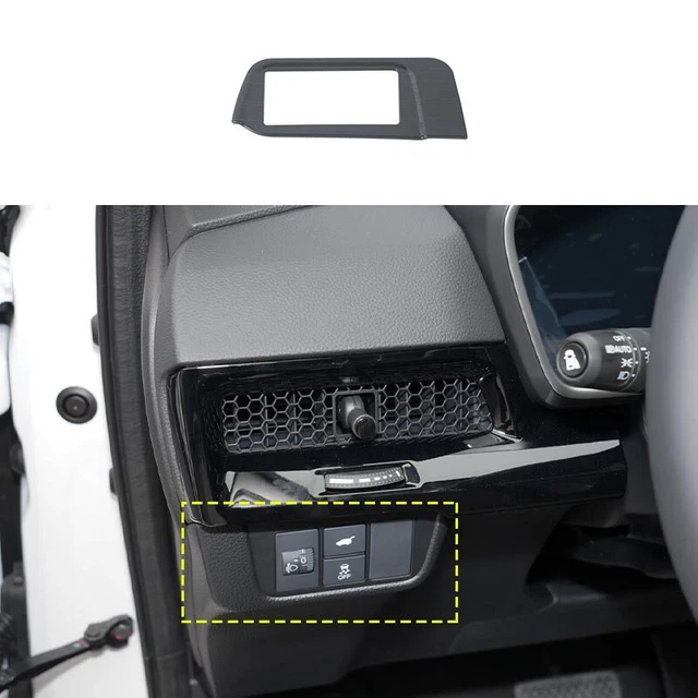HEADLIGHT SWITCH CONTROL For Honda CRV CRV 20232024 Frame Trim Black