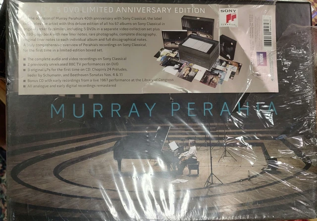 MURRAY PERAHIA - The First 40 Years Complete CBS / Sony Recordings