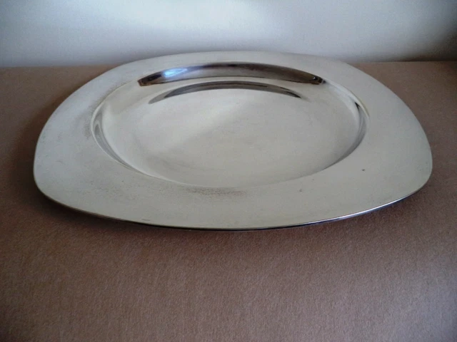 Christofle France collezione Gallia piatto vassoio vintage 31x31 tavola servizio