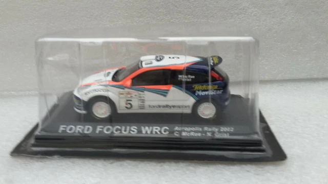 Ixo ? Pour Presse Ford Focus Wrc Acropolis Rallye 2002 Neuf En Blister