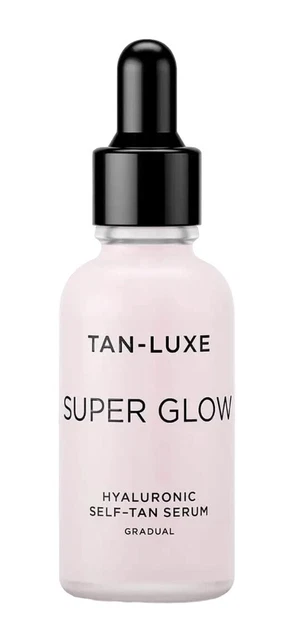 Tan-Luxe SUPER GLOW Hyaluronic Acid Gradual Tanning Face Self Tan Serum 30ml