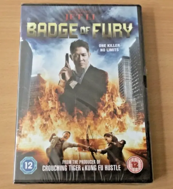 Badge of Fury DVD New & Sealed Jet Li Film