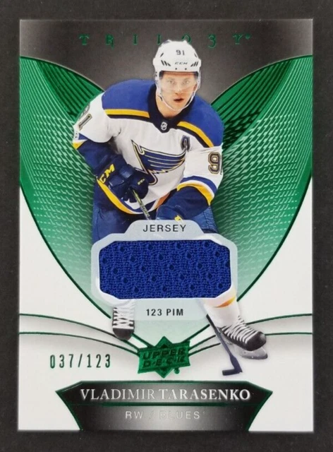 Vladimir Tarasenko 2019 Upper Deck Hockey Game Used Patch Card #13