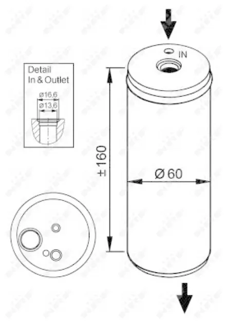 NRF Kondensator Trockner Klimaanlage EASY FIT 33114 für Audi Seat Skoda VW