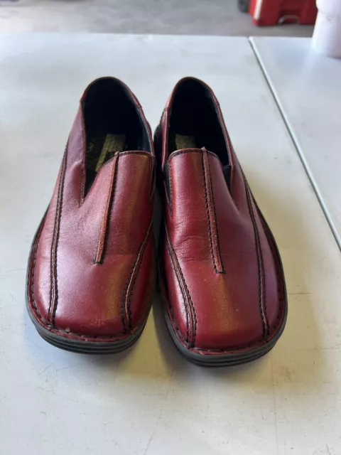 Women Slip-On Shoes, Red, Josef Seibel, Size 36 USA Size 5