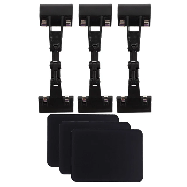 1 set cesto in plastica clip etichetta clip cesto etichette clip porta etichette per vendita al dettaglio