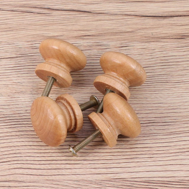 20 pz maniglie porta in legno armadio hardware tira forma a fungo scatola da scarpe manipolazione