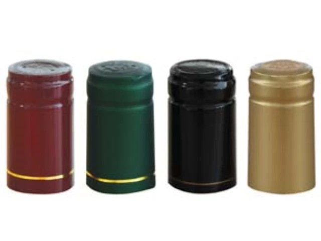 Capsula termoretraibile per bottiglie vino bordolesi pz.100 - oro 1 busta