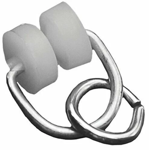 RV Designer A101, Nylon Two Wheel Carrier, Fits I Beam Track, 14 Per Pack