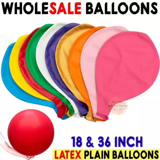 18" / 36" INCHES LATEX BALLOON GIANT LARGE Wedding Party Decoration Birthday