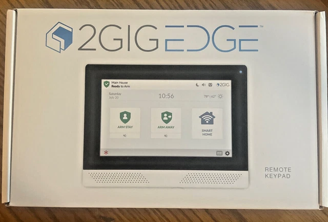 NEW  2GIG Technologies 2GIG-EDG-RK EDGE Remote Keypad Wi-Fi