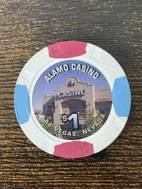 Alamo Las Vegas $1 casino chip