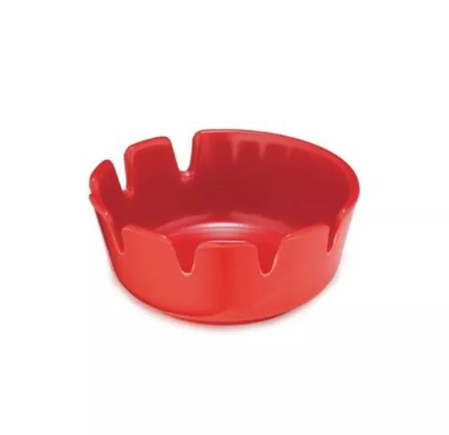 Tablecraft Red Classic Deepwell Ashtrays. 12 Count. (Free Shipping)