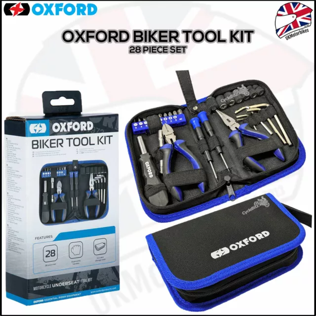 Oxford Biker Tool Kit Sottosella OX771 Moto Adventure Enduro MX