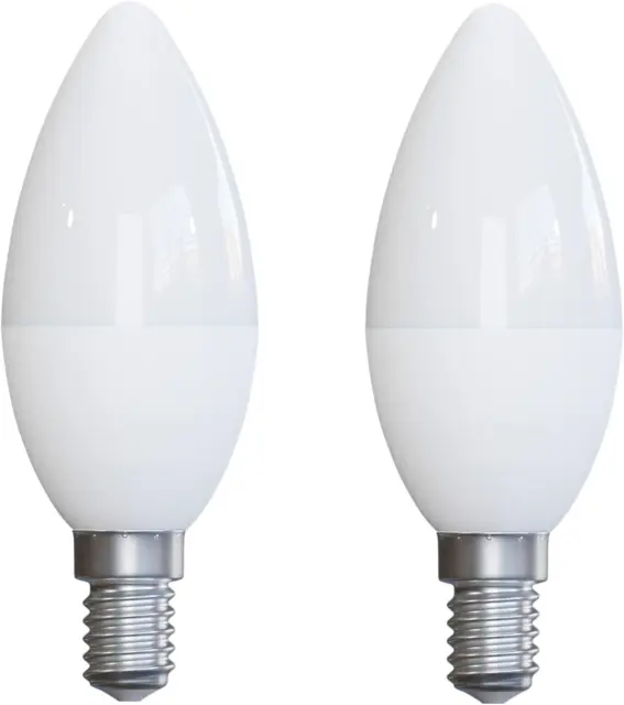 Paul Russells kleine Edison Light E14, 60 W Glühbirnen, kühlweiß 4000K Lampen, 7W 6...