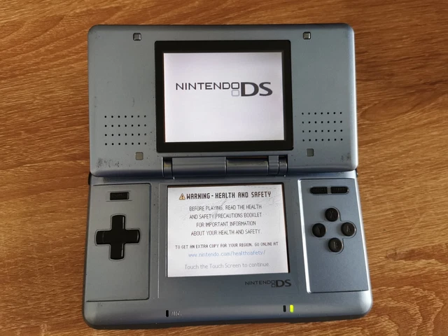 NINTENDO DS HANDHELD Console NTR 001 Blue No Charger Untested Plus nintendo-ds-handheld-console-ntr-001-blue-no-charger-untested-plus