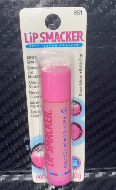 ONE Lip Smacker Bálsamo Labial Chicle Hidratante Brillo Hecho en EE. UU. Sellado. S&H gratuito