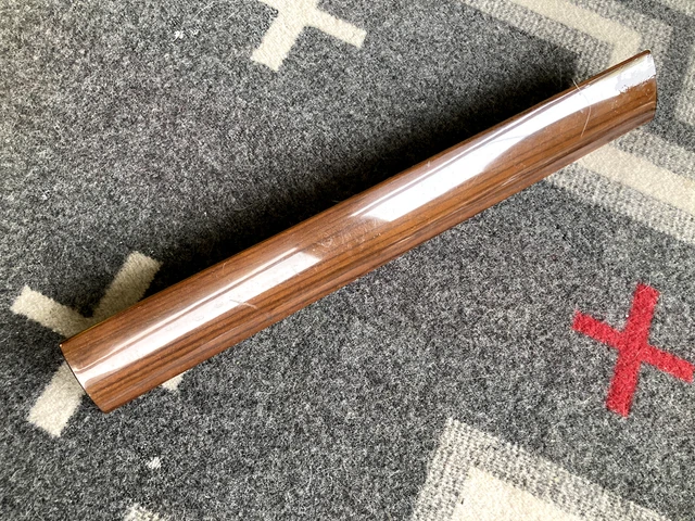 Original Mercedes W123 Center Dash Wood Trim Moulding Zebrano 240D 300TD 300CD