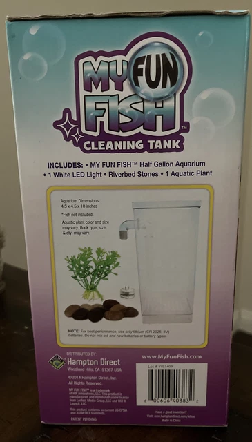 My Fun Fish Self Cleaning Tank Small Aquarium As Seen on TV 4