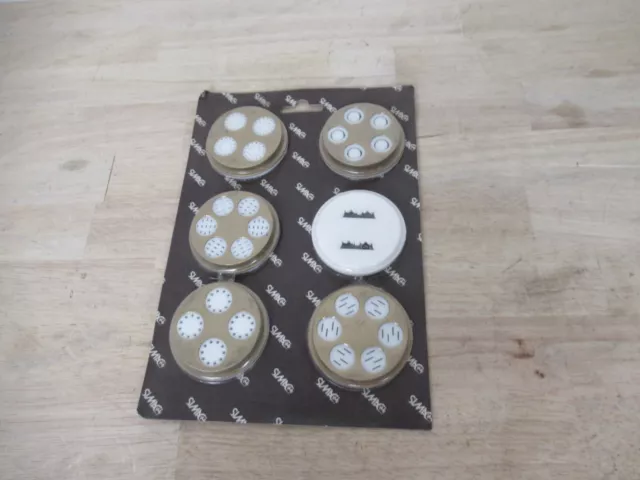 Lot Set of SIMAC Die Discs for Pasta & Cookies Pastamatic MX700 Pasta Maker Lot Set of SIMAC Die Discs for Pasta & Cookies Pastamatic MX700 Pasta Maker