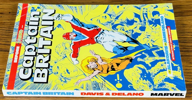 CAPTAIN BRITAIN TPB 1988 X-Men Excalibur Marvel Comics Psylocke 2nd Printing 2