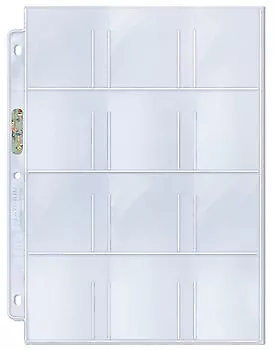 Ultra Pro: 12-Pocket for 2-1/4" X 2-1/2" Platinum Series Pocket Pages (100ct)