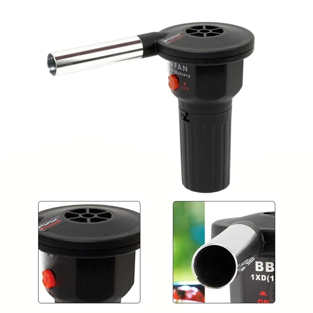 Disfruta de barbacoas sin humo con este soplador portátil fácil de iniciar el fuego