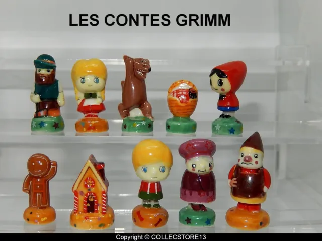Serie Complete De Feves Les Contes Grimm-Chaperon Rouge