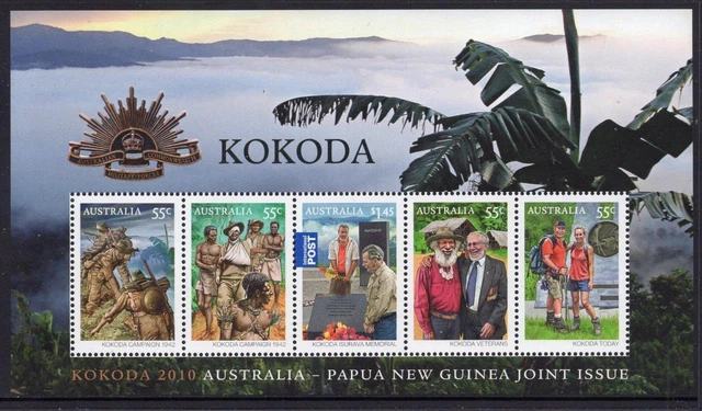 Australia Mnh 2010 Ms3379 Kokoda