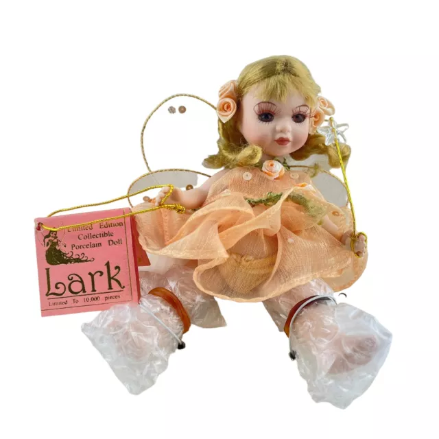 Florence Maranuk LARK Fairy Ballerina 5" Porcelain Doll SHOW STOPPERS in Box