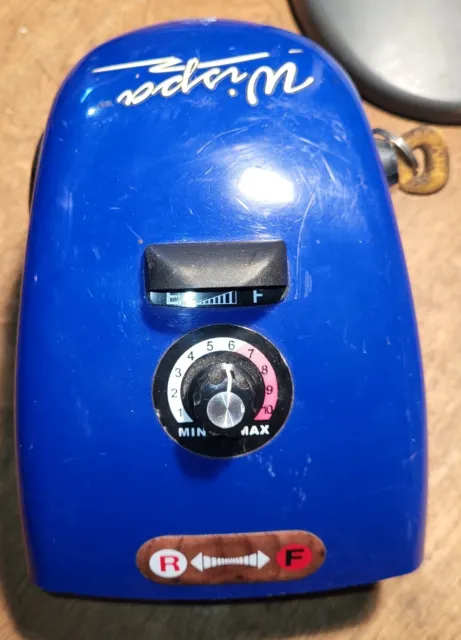 Wispa Mobility Scooter Blue Tiller Head   With Key Tested & Working Sku10002
