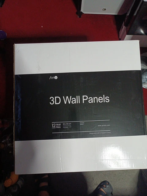 Landical 16 Pcs 3D Brick Wall Panels In Silver Slate Style - Foto 7