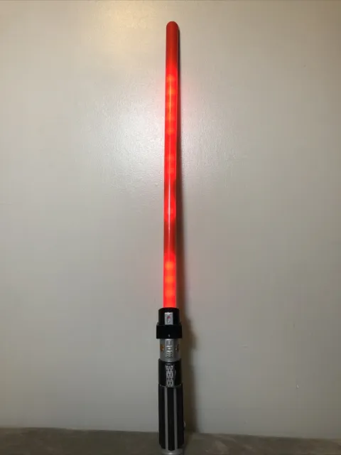 Disney Store Star Wars DARTH VADER Lightsaber RED Lights & Sound FX COSPLAY