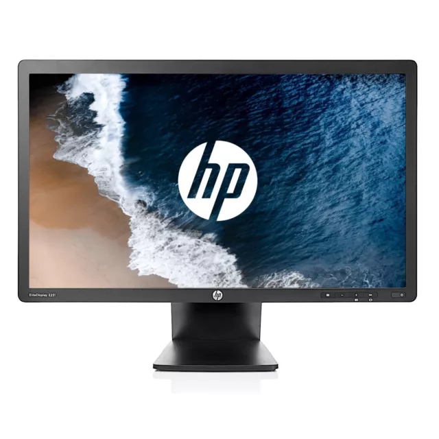 Hp Elite Display E231 23" 1080P Vga, Dvi, D-Port, Usb Port Led Backlit Monitor