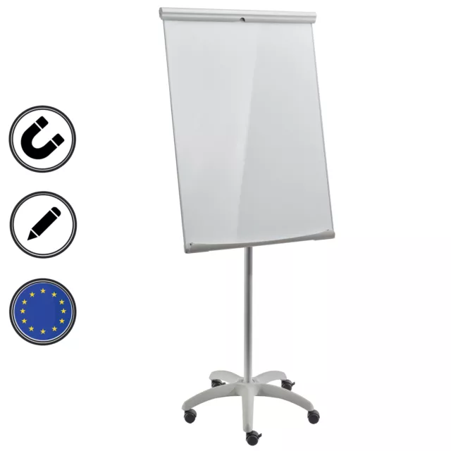 Franken Flipchart Ständer, Flipcharts mit Rollen, Moderationstafel magnethaftend