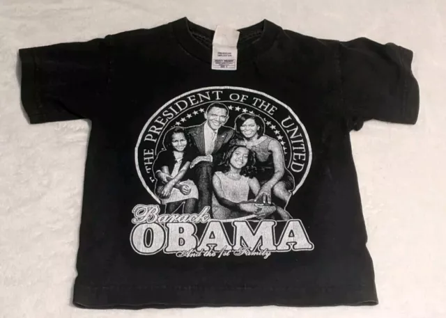 2009 The President Of The United States Barack Obama 1st Family Size small