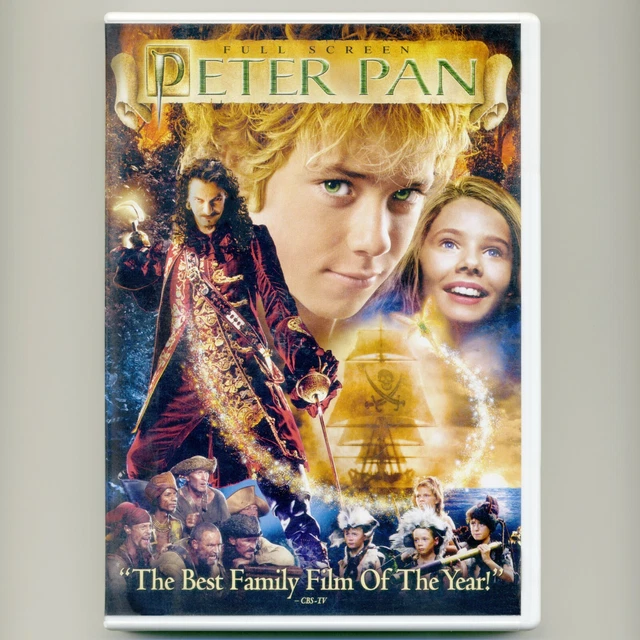 PETER PAN 2003 PG family adventure fantasy movie DVD Jeremy Sumpter