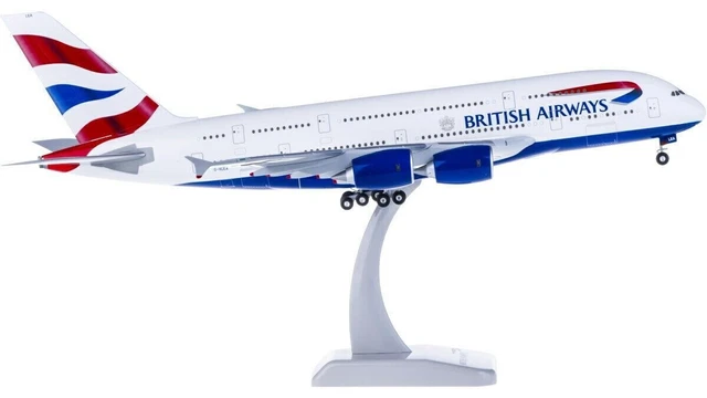 1:200 HOGAN 36CM BRITISH AIRWAYS AIRBUS A380 Passenger Plane