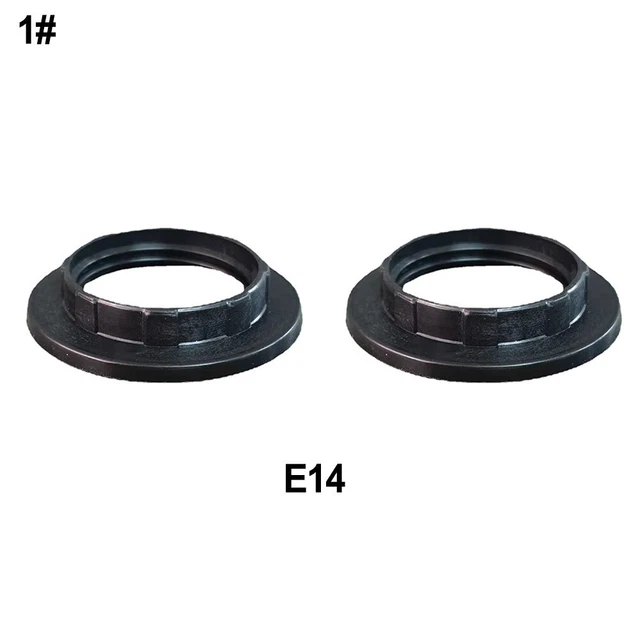 Lot De 4 Bagues De Serrage Pour Abat-jour E26 E27, Bagues De Fixation