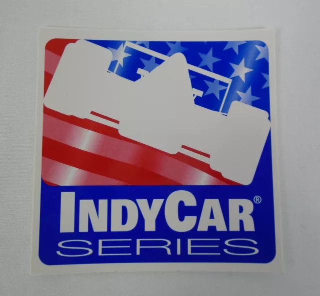 IndyCar Series USA Flag Background Decal Collector Souvenir Product