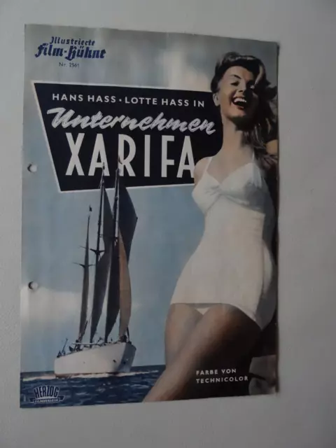 Illustrierte Film-Bühne Nr. 2561, "Unternehmen Xarifa", Hans und Lotte Hass